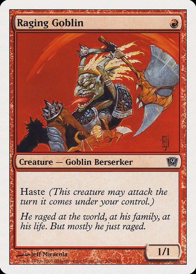 Raging Goblin [Ninth Edition] | Card Merchant Takapuna