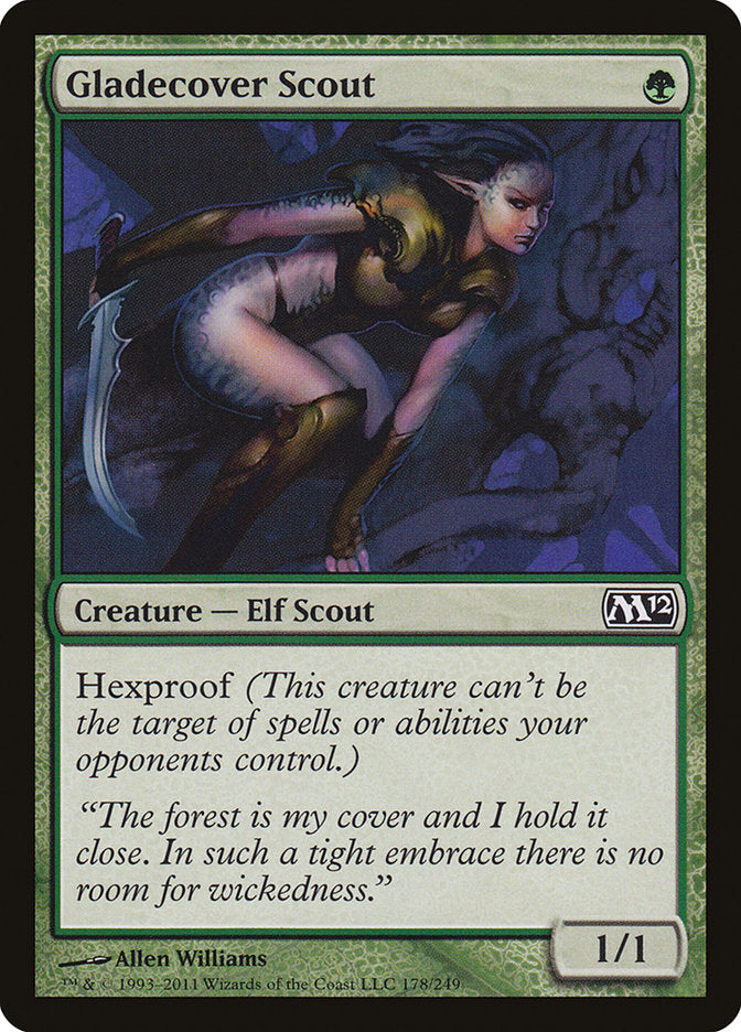 Gladecover Scout [Magic 2012] | Card Merchant Takapuna