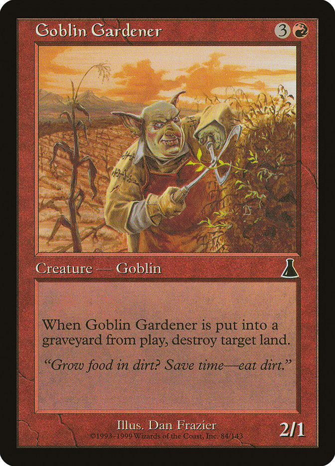 Goblin Gardener [Urza's Destiny] | Card Merchant Takapuna