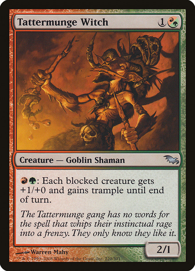 Tattermunge Witch [Shadowmoor] | Card Merchant Takapuna