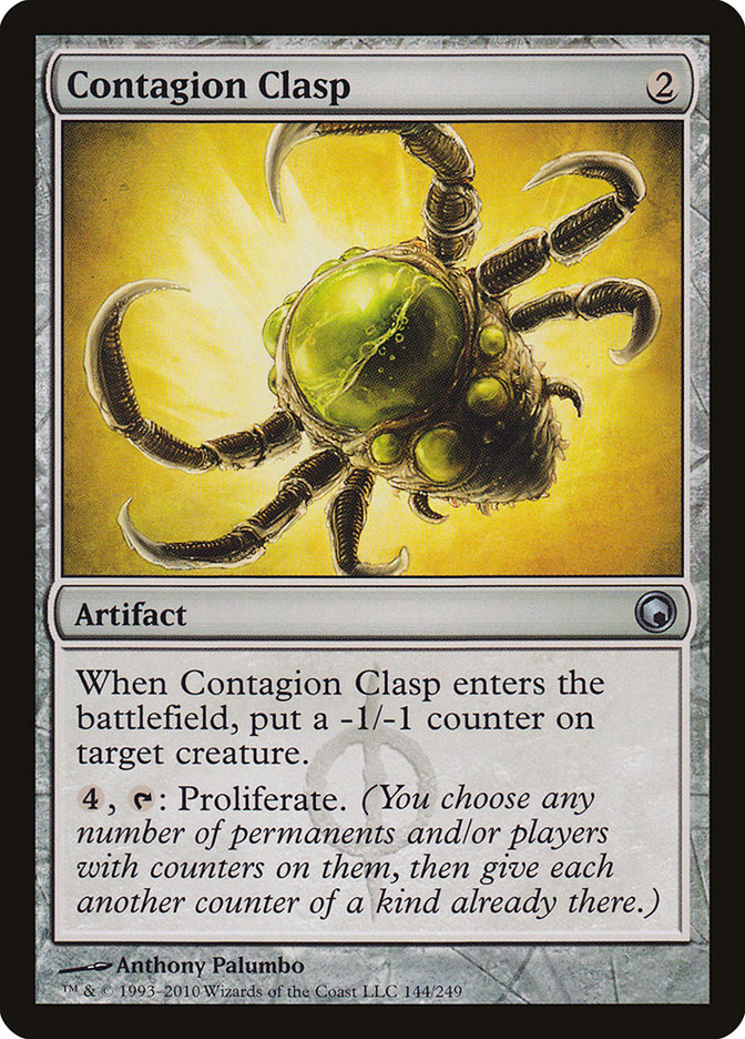 Contagion Clasp [Scars of Mirrodin] | Card Merchant Takapuna