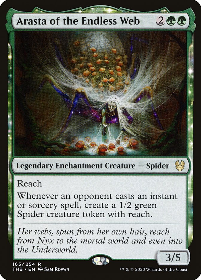 Arasta of the Endless Web [Theros Beyond Death] | Card Merchant Takapuna