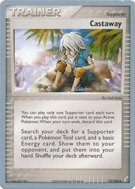 Castaway (72/100) (Intimidation - Tristan Robinson) [World Championships 2008] | Card Merchant Takapuna