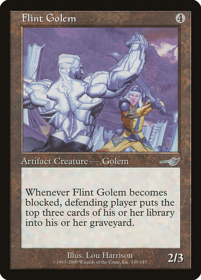 Flint Golem [Nemesis] | Card Merchant Takapuna