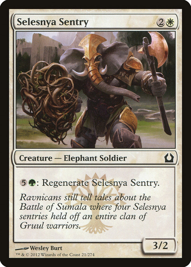 Selesnya Sentry [Return to Ravnica] | Card Merchant Takapuna