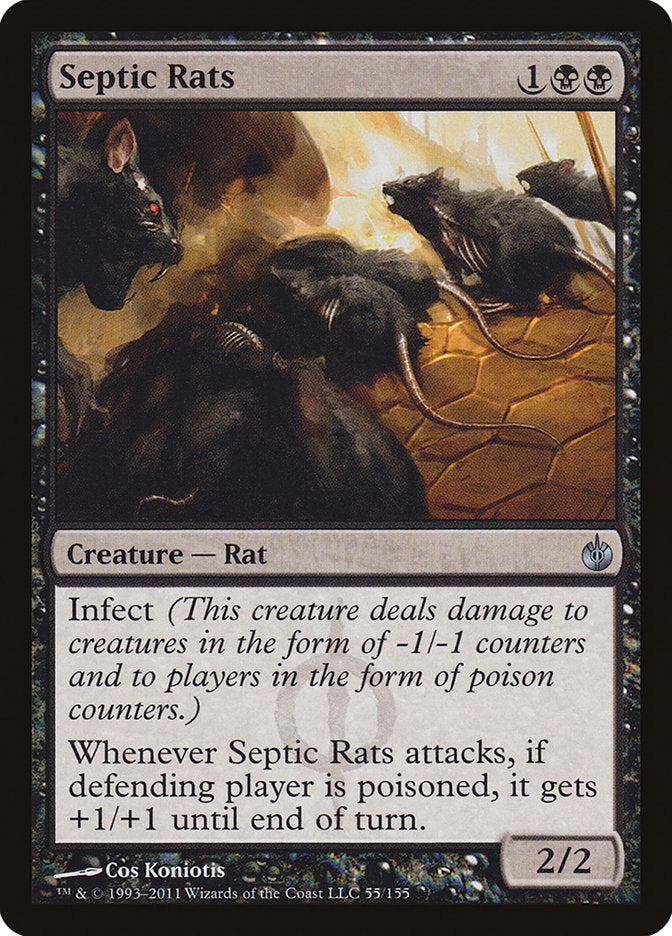 Septic Rats [Mirrodin Besieged] | Card Merchant Takapuna