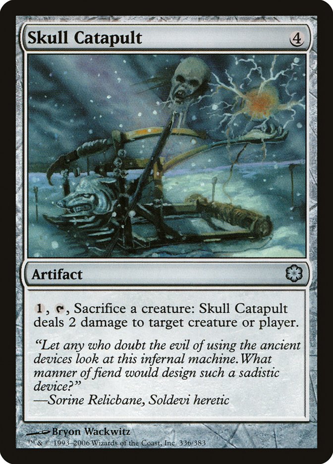 Skull Catapult [Coldsnap Theme Decks] | Card Merchant Takapuna