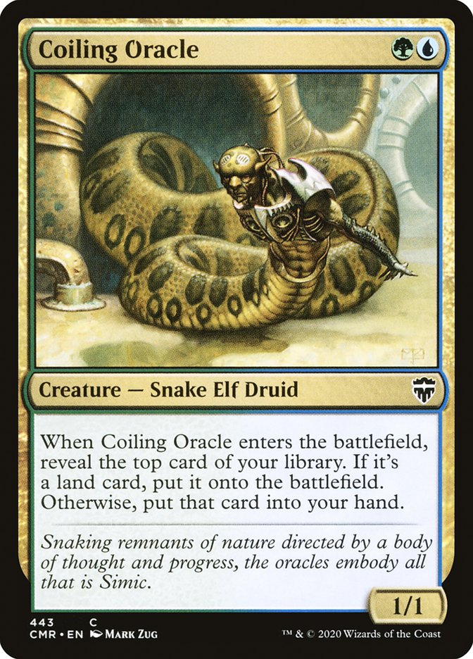 Coiling Oracle [Commander Legends] | Card Merchant Takapuna