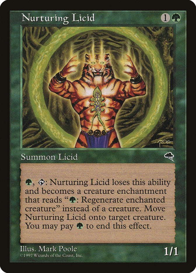 Nurturing Licid [Tempest] | Card Merchant Takapuna