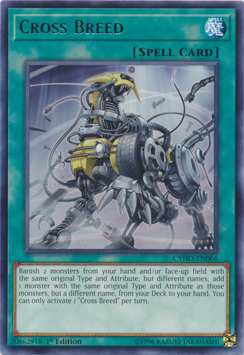 Cross Breed [CYHO-EN066] Rare | Card Merchant Takapuna