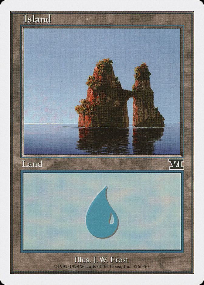 Island (336) [Classic Sixth Edition] | Card Merchant Takapuna