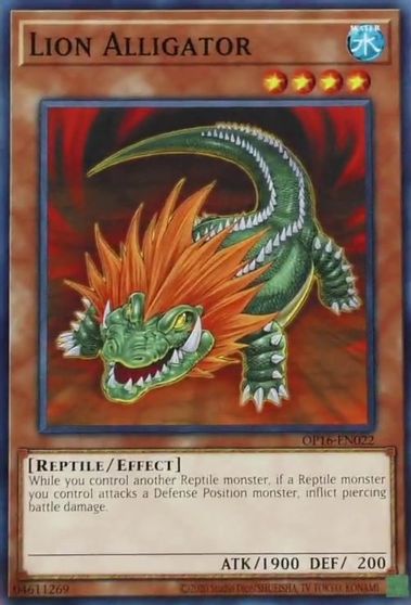 Lion Alligator [OP16-EN022] Common | Card Merchant Takapuna