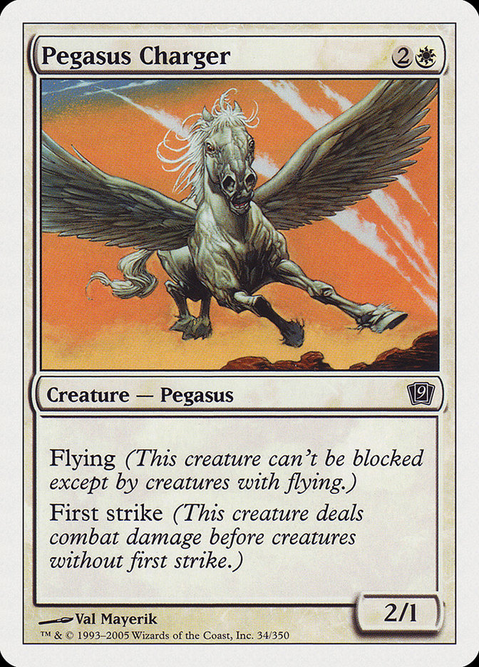 Pegasus Charger [Ninth Edition] | Card Merchant Takapuna