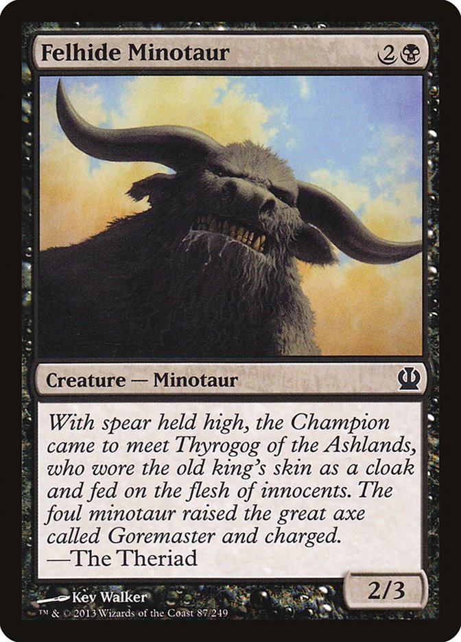 Felhide Minotaur [Theros] | Card Merchant Takapuna