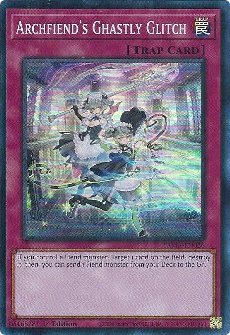 Archfiend's Ghastly Glitch [TAMA-EN026] Super Rare | Card Merchant Takapuna