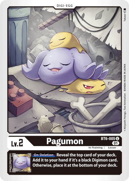 Pagumon [BT6-005] [Double Diamond] | Card Merchant Takapuna