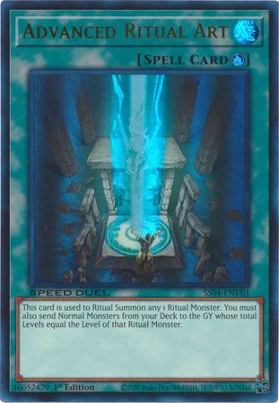 Advanced Ritual Art [SS04-ENV01] Ultra Rare | Card Merchant Takapuna