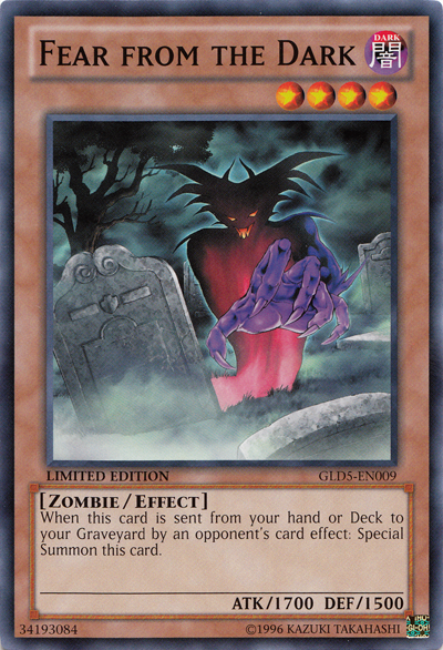 Fear from the Dark [GLD5-EN009] Common | Card Merchant Takapuna