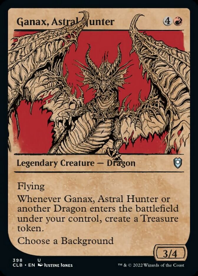 Ganax, Astral Hunter (Showcase) [Commander Legends: Battle for Baldur's Gate] | Card Merchant Takapuna