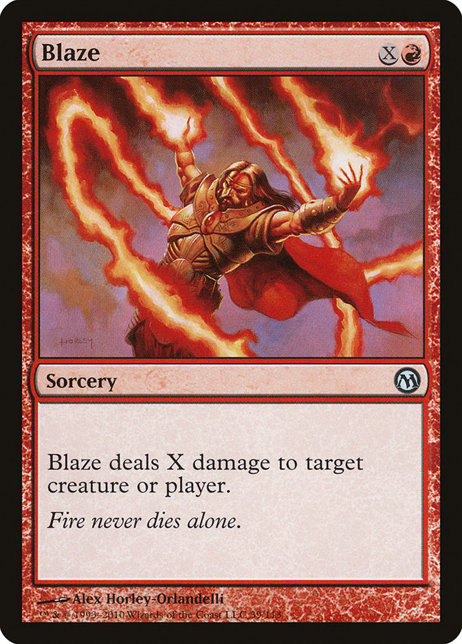 Blaze [Duels of the Planeswalkers] | Card Merchant Takapuna