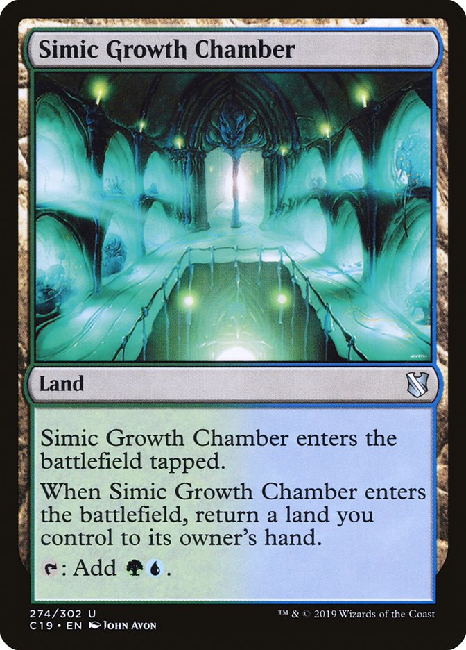 Simic Growth Chamber [Commander 2019] | Card Merchant Takapuna