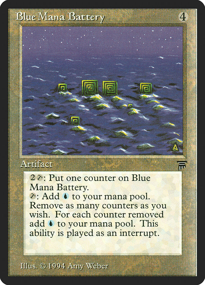 Blue Mana Battery [Legends] | Card Merchant Takapuna