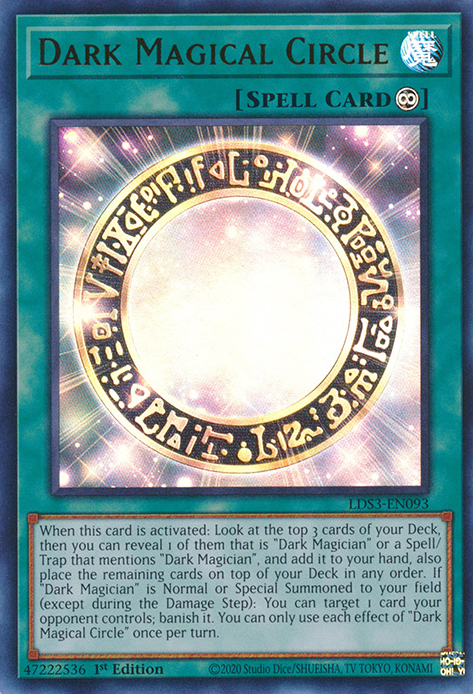 Dark Magical Circle [LDS3-EN093] Ultra Rare | Card Merchant Takapuna