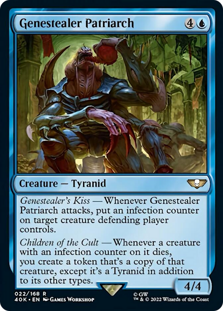 Genestealer Patriarch (Surge Foil) [Warhammer 40,000] | Card Merchant Takapuna