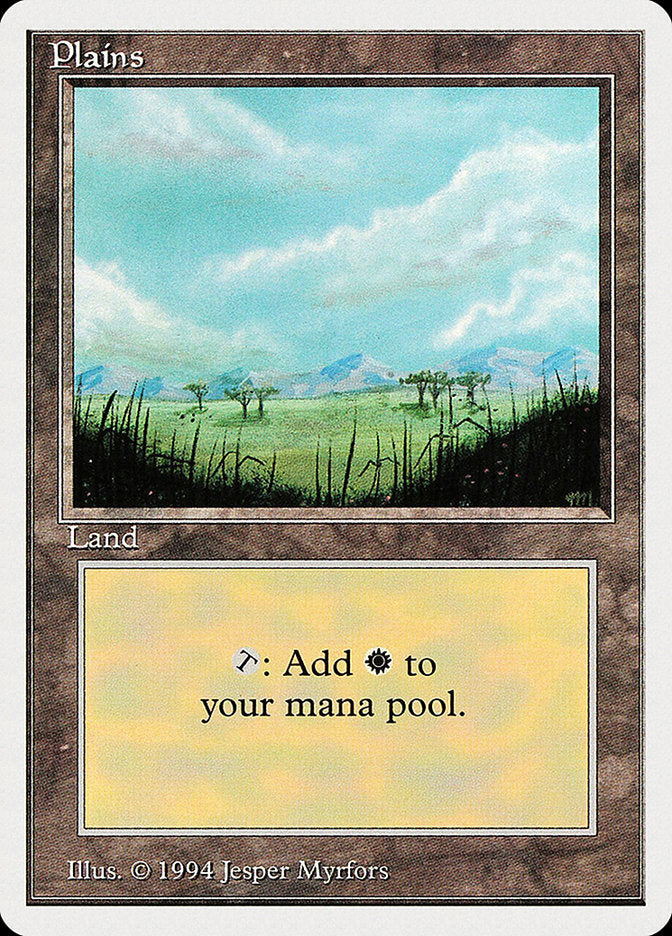 Plains (293) [Summer Magic / Edgar] | Card Merchant Takapuna