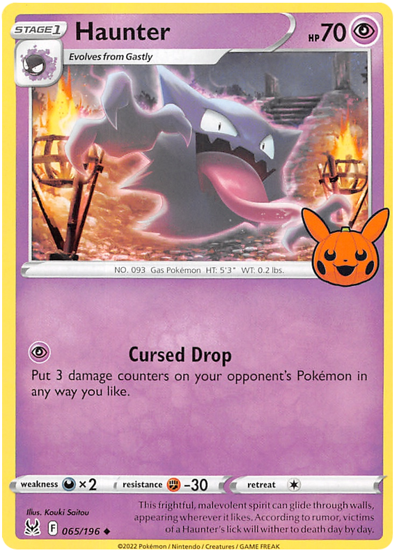 Haunter (065/196) [Trick or Trade 2023] | Card Merchant Takapuna