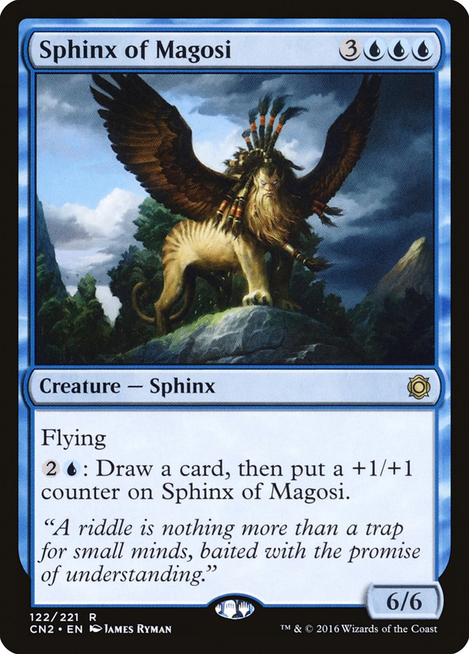 Sphinx of Magosi [Conspiracy: Take the Crown] | Card Merchant Takapuna