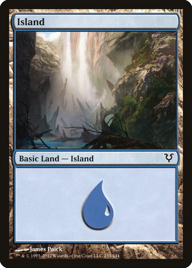 Island (233) [Avacyn Restored] | Card Merchant Takapuna