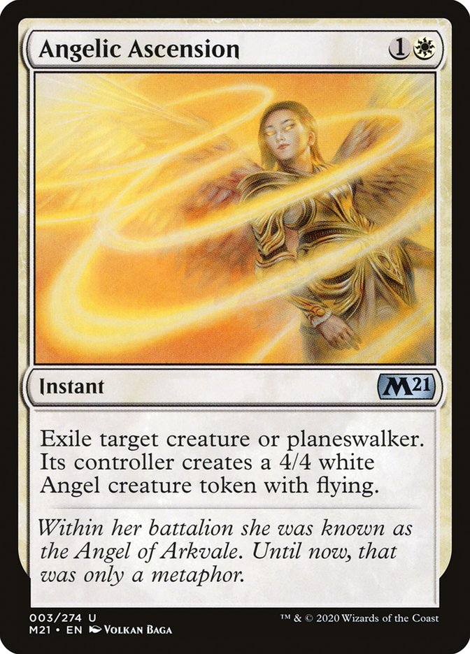 Angelic Ascension [Core Set 2021] | Card Merchant Takapuna