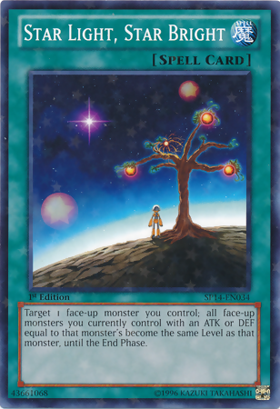 Star Light, Star Bright [SP14-EN034] Starfoil Rare | Card Merchant Takapuna