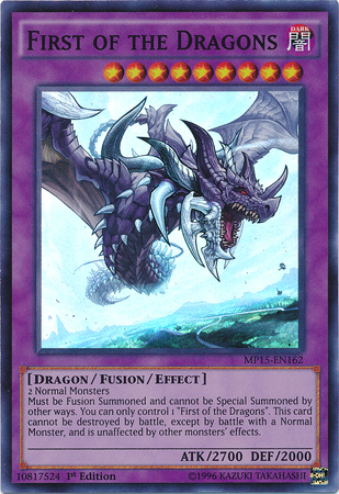 First of the Dragons [MP15-EN162] Super Rare | Card Merchant Takapuna