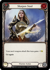 Sharpen Steel (Red) [U-WTR141] (Welcome to Rathe Unlimited)  Unlimited Normal | Card Merchant Takapuna