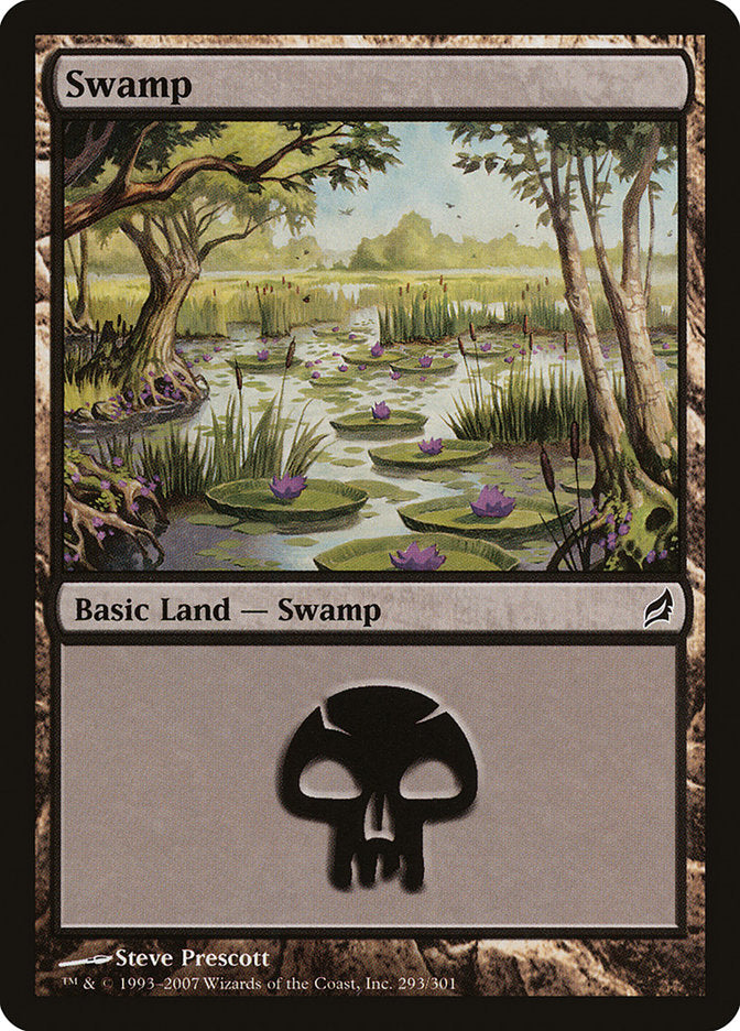 Swamp (293) [Lorwyn] | Card Merchant Takapuna