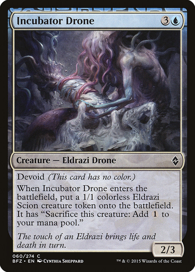 Incubator Drone [Battle for Zendikar] | Card Merchant Takapuna