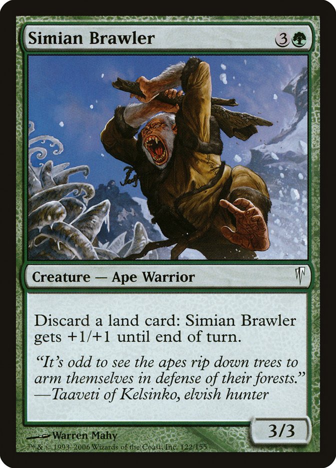 Simian Brawler [Coldsnap] | Card Merchant Takapuna