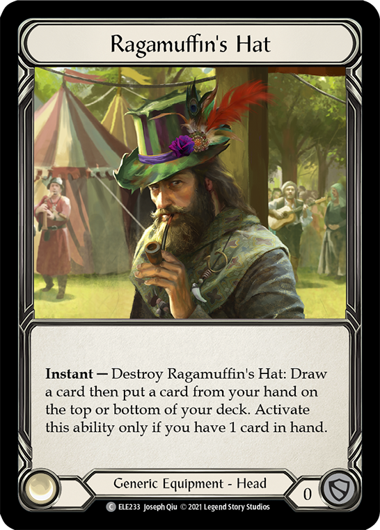 Ragamuffin's Hat [ELE233] (Tales of Aria)  1st Edition Cold Foil | Card Merchant Takapuna