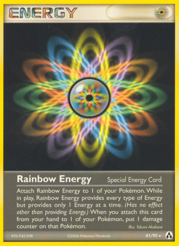 Rainbow Energy (81/92) [EX: Legend Maker] | Card Merchant Takapuna