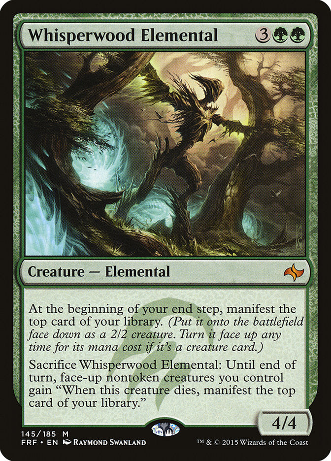 Whisperwood Elemental [Fate Reforged] | Card Merchant Takapuna