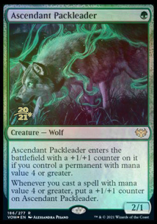 Ascendant Packleader [Innistrad: Crimson Vow Prerelease Promos] | Card Merchant Takapuna