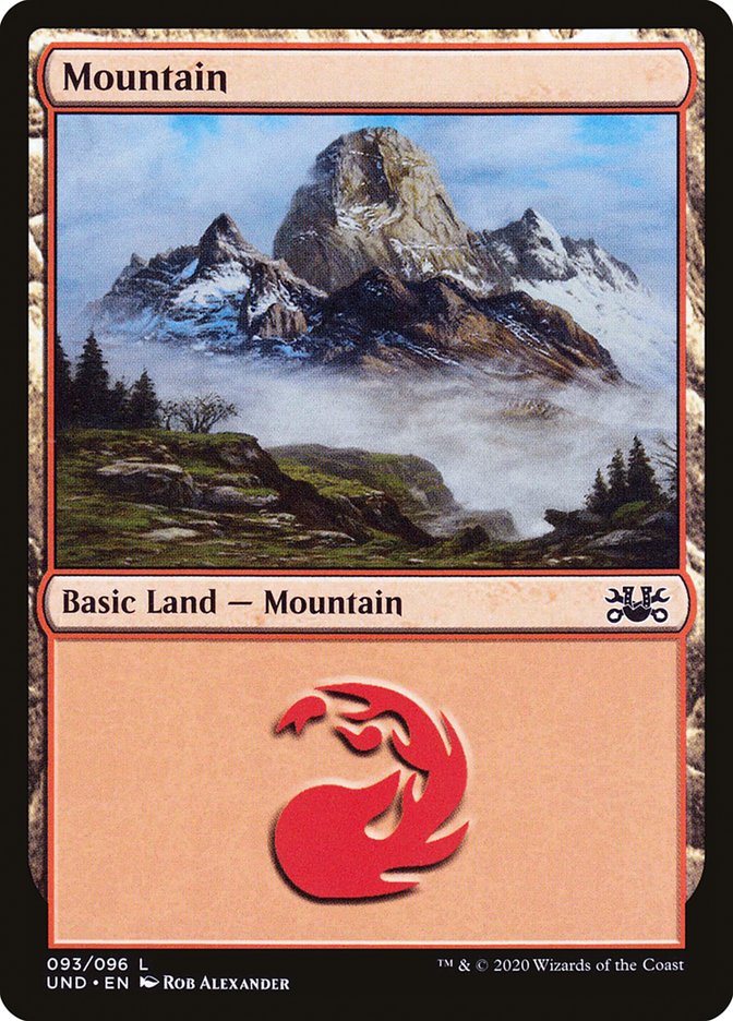 Mountain (93) [Unsanctioned] | Card Merchant Takapuna