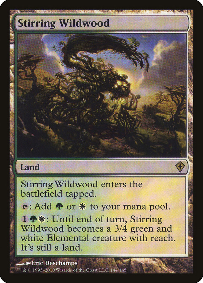 Stirring Wildwood [Worldwake] | Card Merchant Takapuna