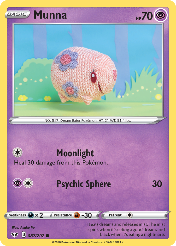 Munna (087/202) [Sword & Shield: Base Set] | Card Merchant Takapuna