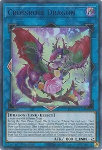 Crossrose Dragon (Purple) [LDS2-EN114] Ultra Rare | Card Merchant Takapuna