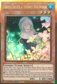 Ghost Sister & Spooky Dogwood (Alternate Art) [MAGO-EN013] Gold Rare | Card Merchant Takapuna