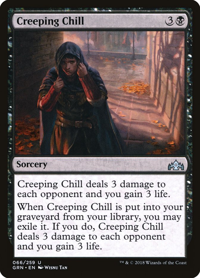 Creeping Chill [Guilds of Ravnica] | Card Merchant Takapuna