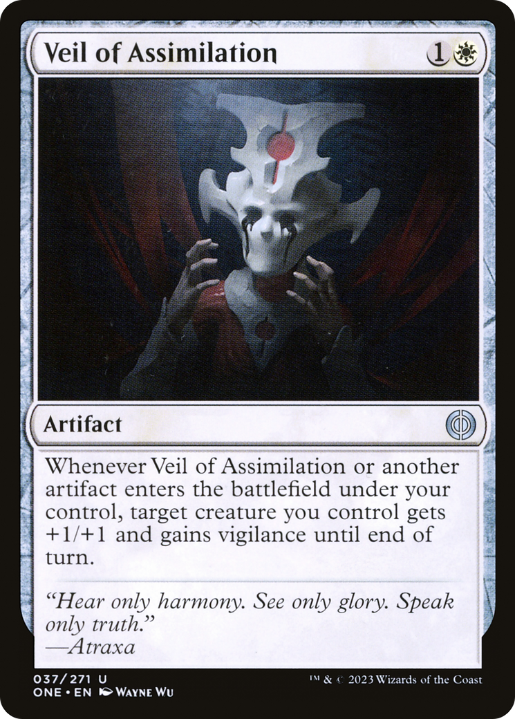 Veil of Assimilation [Phyrexia: All Will Be One] | Card Merchant Takapuna